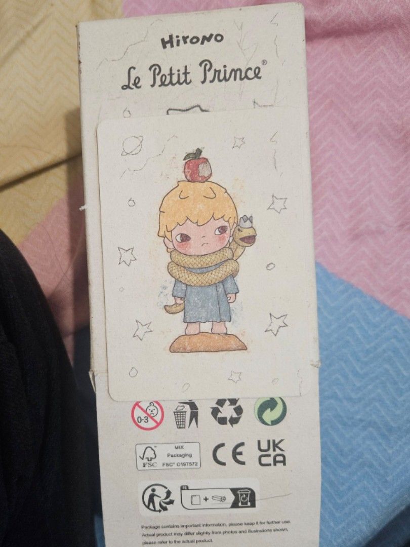 Hirono Le Petit Prince Blind Box Figures (Category: Designer & Blind Box Toys) located in Manila. Submitted by ventiladorr (Listing ID 1461494148, Image 2). Description: Rush selling, need emergency funds 300 Conceited 350 Tippler 400 Snake Fixed Prices, No negotiation Need funds really badly for my dad.