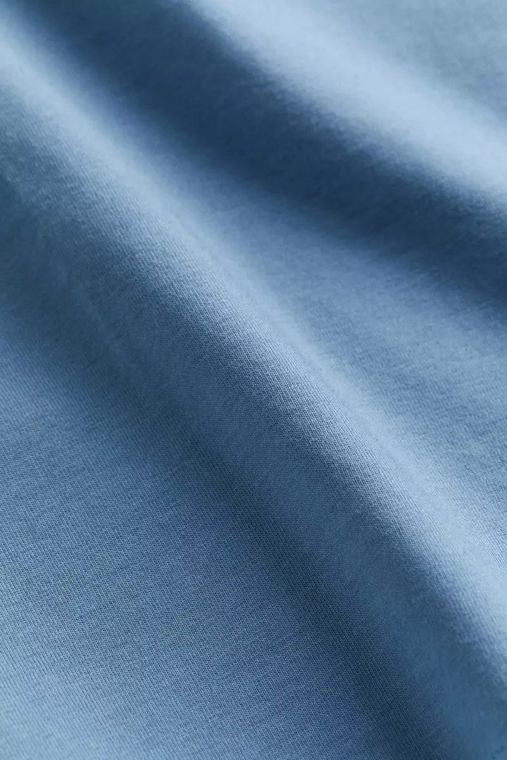 H&M off shoulder blue top (Category: Others Tops) located in Manila. Submitted by anne_co (Listing ID 1461505448, Image 2). Description: Used once No issues.