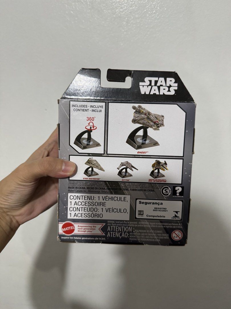 Hot Wheels Star Wars The Ghost Starship (Category: Vehicle & Diecast Models) located in Santa Ana. Submitted by tokiotokio (Listing ID 1461532637, Image 2). Description: PM FOR DETAILS ❌ NO TO JOY RESERVERS ❌NO RUSHING ❌ STRICTLY NO COD 🚚 LBC or J&T - COP, DOOR TO DOOR DELIVERY, LALAMOVE WITHIN PAMPANGA AREA ONLY ✅ PAYMENT FIRST, SF CARE OF BUYER 💰 MOP - GCASH , MAYA, GOTYME, Bank Transfer .