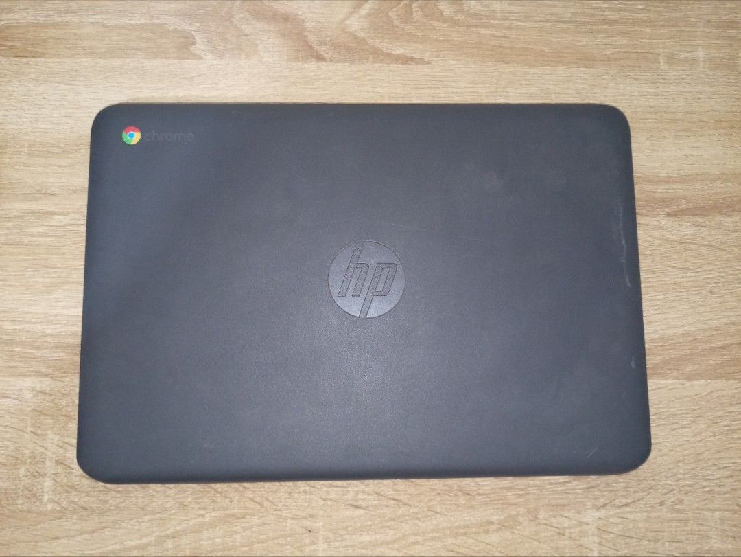 HP Chromebook 11 G6 EE (Category: Laptops & Notebooks) located in Marikina City. Submitted by pixelsandletters (Listing ID 1461410390, Image 1). Description: Specs: Chrome OS: 144.0.7559.261 Display: 11.6" HD Anti - Glare, LED, Brightview, Ultra Wide Viewing Angle, Touch On Panel Touch, Slim (3.0 mm) Resolution: 1366x768 Processor/CPU: Intel Celeron DualCore N3350 1.1 GHz (up to 2.4 GHz), 650 MHz, DualCore 6W Memory: 4 GB Storage: 32 GB physical,