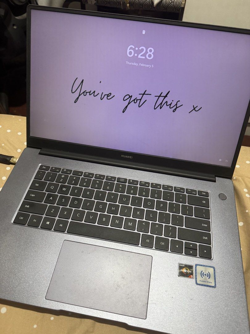 HUAWEI MATEBOOK D 15 (Category: Laptops & Notebooks) located in Manila. Submitted by ayalymne (Listing ID 1461406957, Image 2). Description: 📌 Specs: AMD Ryzen 5 3500U Radeon Vega Mobile Graphics 8GB RAM 64-bit Windows 11 Home 15.6” display Issue: Defective/not working properly ang touchpad.