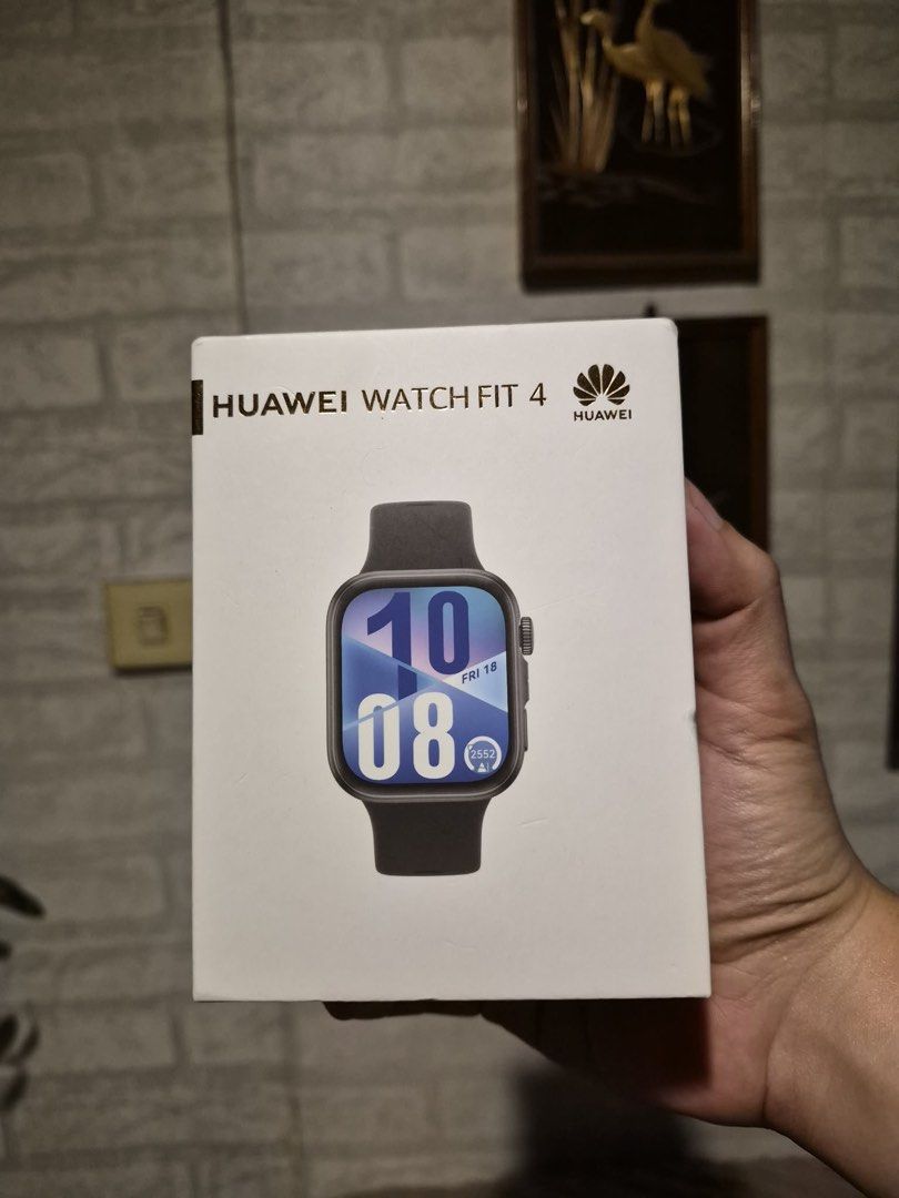 Huawei Watch Fit 4 Smartwatch (Category: Wearables & Smart Watches) located in Caloocan City. Submitted by dannej19 (Listing ID 1461407275, Image 3). Description: - Brand new Huawei Watch Fit 4, sealed in box - charger included - barely used bought it just this january 2026 Rfs: need funds.