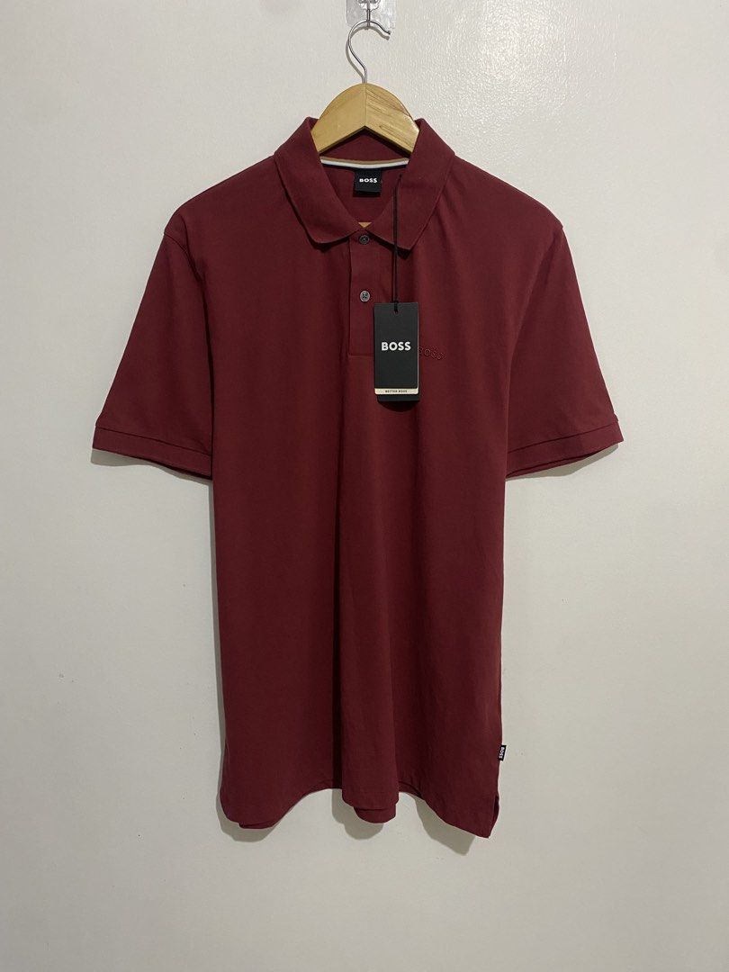 Hugo Boss Polo Shirt (Category: Formal Shirts) located in Batangas. Submitted by got.thrift (Listing ID 1461424420, Image 1). Description: W-23 L-30 Brand New No Issue.