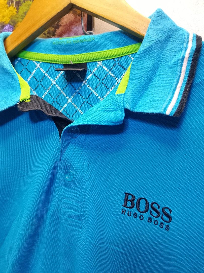 Hugo Boss polo shirt (Category: Tshirts & Polo Shirts ) located in Valenzuela. Submitted by joshwrldselection (Listing ID 1461556251, Image 2). Description: small - medium very good condition need wash only thrift..