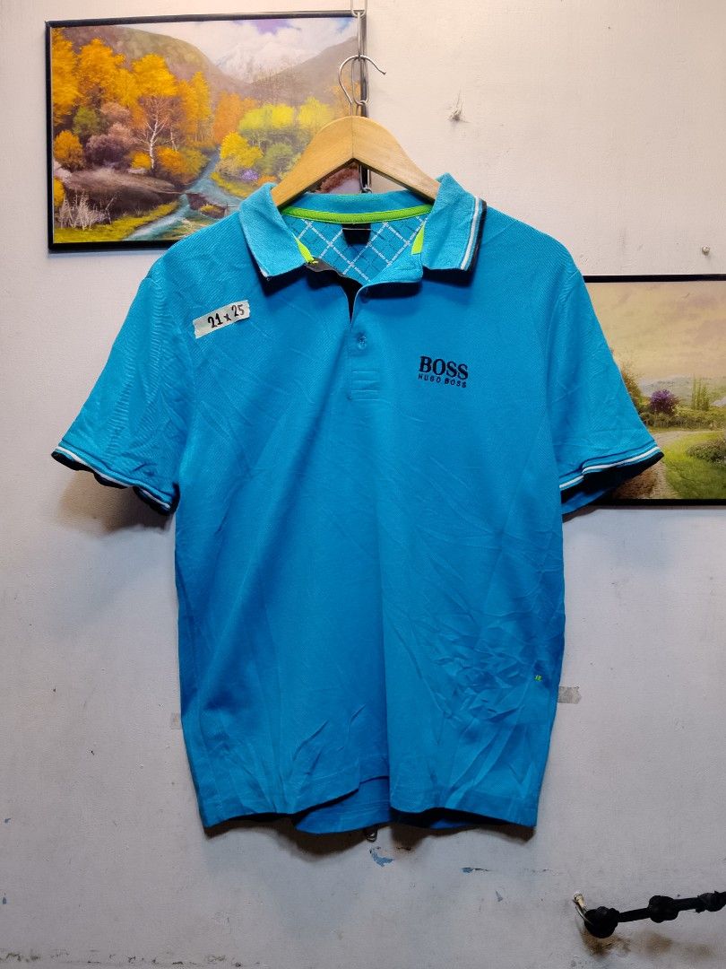 Hugo Boss polo shirt (Category: Tshirts & Polo Shirts ) located in Valenzuela. Submitted by joshwrldselection (Listing ID 1461556251, Image 1). Description: small - medium very good condition need wash only thrift..