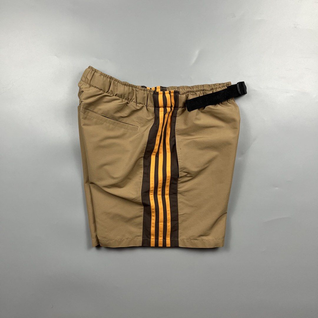 Human Made x Adidas Wind Shorts (Category: Activewear) located in Los Banos. Submitted by 4030.archives. (Listing ID 1461490359, Image 3). Description: Human Made x Adidas Wind Shorts 3000 Pesos Small Best Fit 30-32 Waistline can fit to 34 Slim Length : 15 inches Hem : 12 inches Good as new.