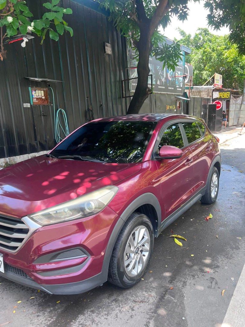 Hyundai Tucson 2.0 Manual (Category: Used Cars) located in Quezon City. Submitted by silvergem_96 (Listing ID 1461486891, Image 2). Description: 410k Nego pa Hyundai Tucson GL 2.0 Gasoline Model 2017-2018 Acquired Manual Transmission 1st owner Mismo Complete Original Documents 42k odo Original not tampered Good Running Condition All stock Good Running Cold A/C Original LTO Plate NEWLY Registered July NEWLY PMS Issue Body Paint and Dashboard.