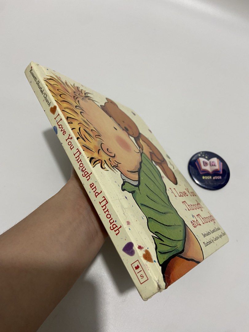 I Love You Through and Through (Category: Children's Books) located in Caloocan City. Submitted by dmbooknook (Listing ID 1461526774, Image 3). Description: - VGUC, minimal tear on lower spine - Padded cover book - Colorful Illustrations 📌 𝘈𝘭𝘭 𝘪𝘵𝘦𝘮𝘴 𝘢𝘳𝘦 𝘤𝘳𝘰𝘴𝘴𝘱𝘰𝘴𝘵𝘦𝘥. 𝘍𝘪𝘳𝘴𝘵 𝘵𝘰 𝘱𝘢𝘺/𝘤𝘰𝘯𝘧𝘪𝘳𝘮 𝘨𝘦𝘵𝘴 𝘵𝘩𝘦 𝘣𝘰𝘰𝘬. 📌 𝘉𝘰𝘰𝘬𝘴 𝘢𝘳𝘦 𝘱𝘳𝘦-𝘭𝘰𝘷𝘦𝘥 𝘢𝘯𝘥 𝘮𝘢𝘺 𝘩𝘢𝘷𝘦 𝘧𝘭𝘢𝘸𝘴 𝘭𝘪𝘬𝘦 𝘵𝘦𝘢𝘳𝘴, 𝘤