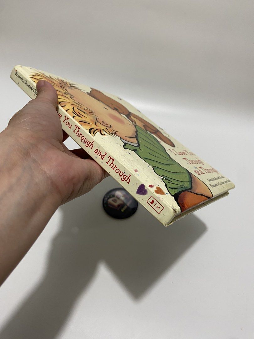 I Love You Through and Through (Category: Children's Books) located in Caloocan City. Submitted by dmbooknook (Listing ID 1461526774, Image 2). Description: - VGUC, minimal tear on lower spine - Padded cover book - Colorful Illustrations 📌 𝘈𝘭𝘭 𝘪𝘵𝘦𝘮𝘴 𝘢𝘳𝘦 𝘤𝘳𝘰𝘴𝘴𝘱𝘰𝘴𝘵𝘦𝘥. 𝘍𝘪𝘳𝘴𝘵 𝘵𝘰 𝘱𝘢𝘺/𝘤𝘰𝘯𝘧𝘪𝘳𝘮 𝘨𝘦𝘵𝘴 𝘵𝘩𝘦 𝘣𝘰𝘰𝘬. 📌 𝘉𝘰𝘰𝘬𝘴 𝘢𝘳𝘦 𝘱𝘳𝘦-𝘭𝘰𝘷𝘦𝘥 𝘢𝘯𝘥 𝘮𝘢𝘺 𝘩𝘢𝘷𝘦 𝘧𝘭𝘢𝘸𝘴 𝘭𝘪𝘬𝘦 𝘵𝘦𝘢𝘳𝘴, 𝘤