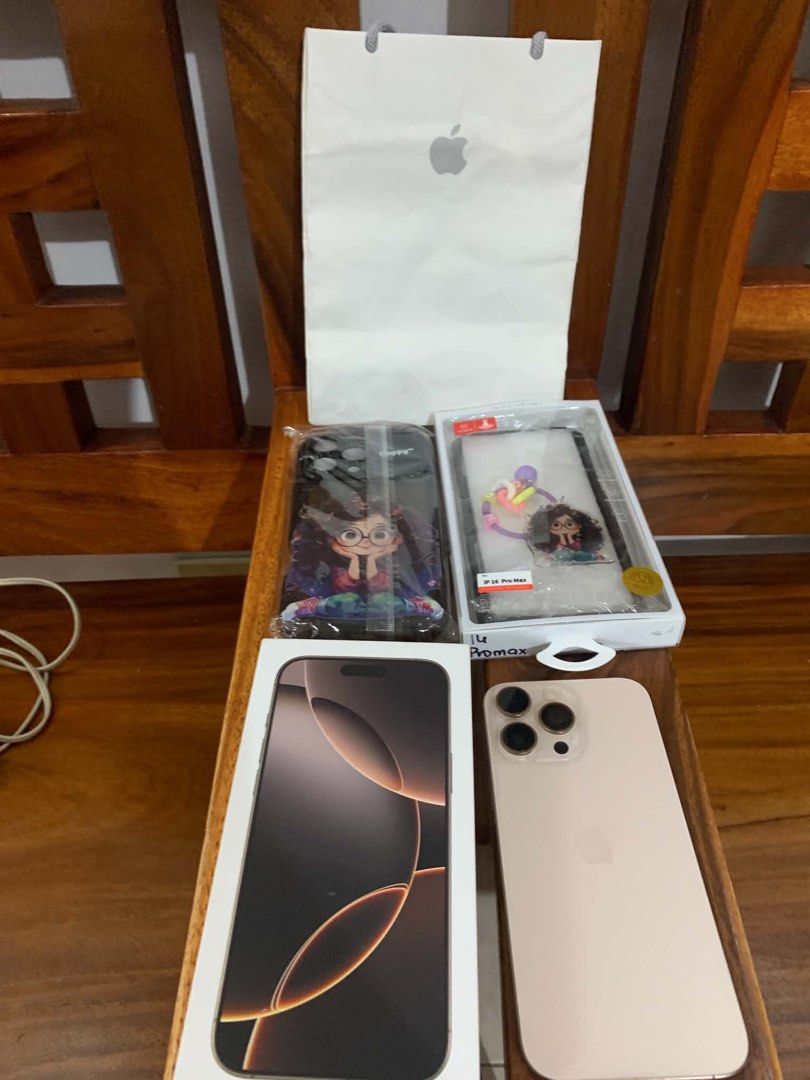 iphone 16 promax 256GB (Category: Other Gadgets) located in Antipolo. Submitted by sweetchildpuza (Listing ID 1461327017, Image 2). Description: negotiable meet up robinsons antipolo mall c0rd charger new free case .