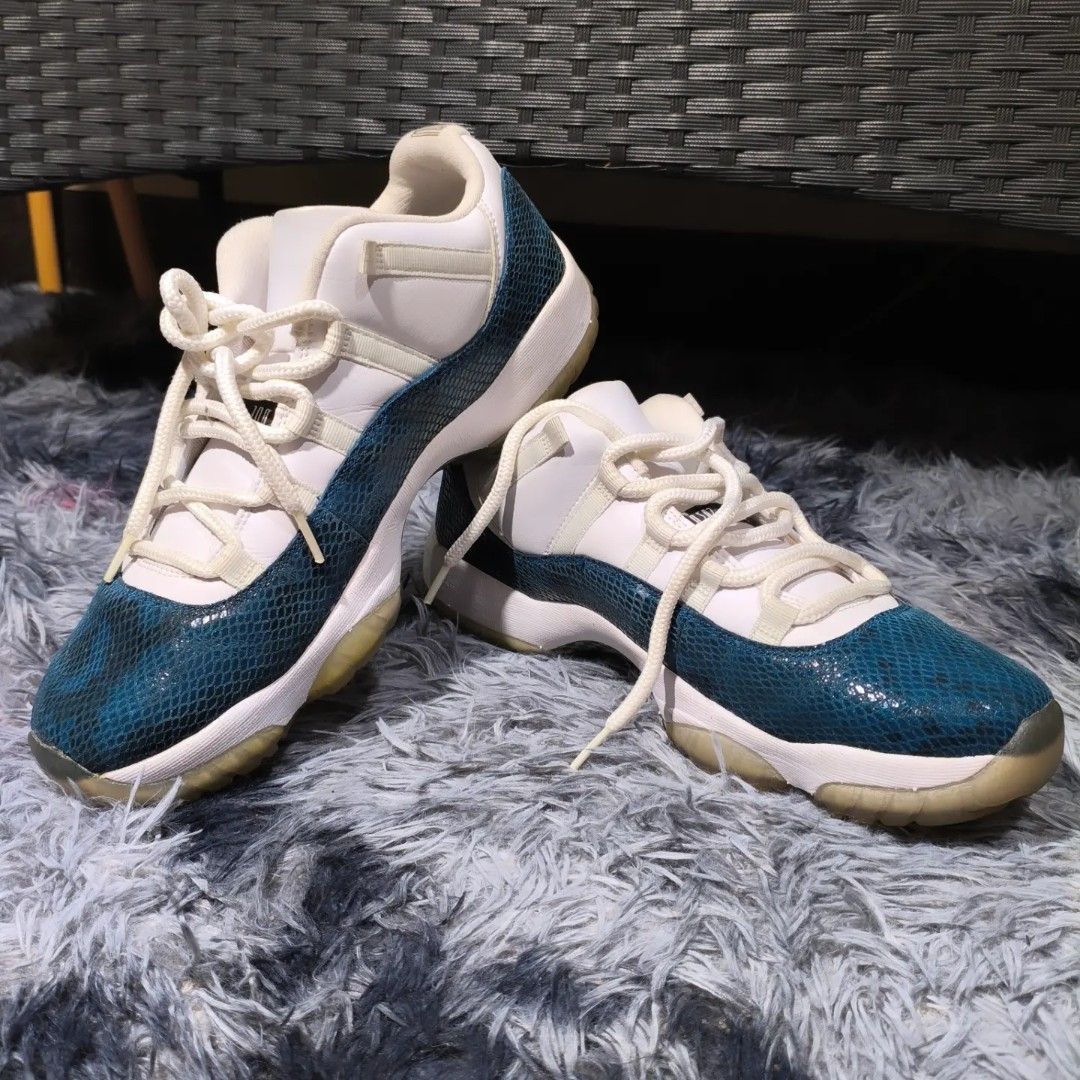 J11 Retro Low Navy Snakeskin (Category: Sneakers) located in Caloocan City. Submitted by gta_sanandres (Listing ID 1461422646, Image 3). Description: Consigned from Cop Garden(pulled out) For Sale: REPRICED!!! J1 Retro Low Navy Snakeskin 2018 release size: 11us mens price: 2000 Php can do meetup @Sm north edsa/trinoma or anywhere near DM for more details.