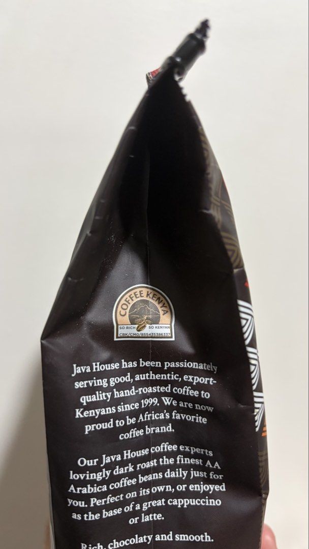JAVA HOUSE ESPRESSO GROUND COFFEE (Category: Health Food, Drinks & Tonics) located in Manila. Submitted by Miss_KSJ (Listing ID 1461334616, Image 3). Description: FOR SALE: JAVA HOUSE ESPRESSO GROUND COFFEE ☕ ✨ Java House Espresso – Dark Roast, Fine Ground 📦 Net Weight: 375g ☕ Tasting Notes: Rich • Caramel • Chocolate 🔥 Dark Roast | Fine Ground Perfect for your daily espresso or strong brewed coffee! 🤎.