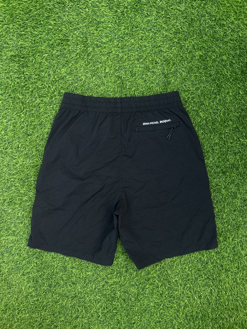 Jean Michael Basquiat Nylon Short (Category: Shorts) located in Davao. Submitted by echoloots (Listing ID 1461479457, Image 3). Description: Jean Michael Basquiat Nylon Short 30-34 x 19.5 Hem - 11.5 Color Rate - 9.5/10 Excellent Condition No Issues/Flaws 450 + Shipping Fee.