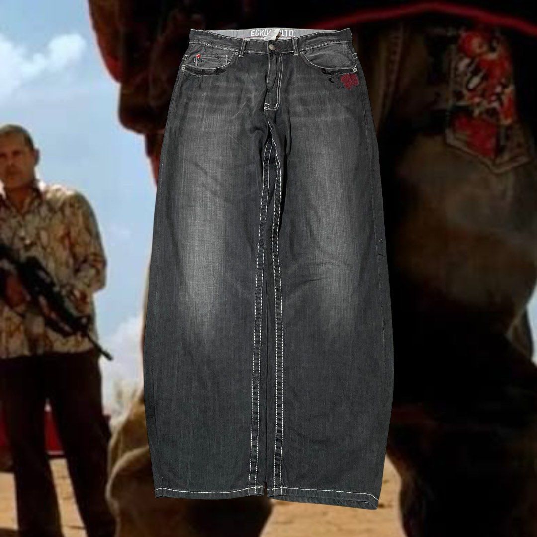 JESSE PINKMAN ECKO PANTS GRAIL (Category: Jeans) located in Batac City. Submitted by owathrift.com (Listing ID 1461529012, Image 2). Description: waist:36 but can fit up 38 length: 47 leghole: 9 altered (hem part only) thigh 15.