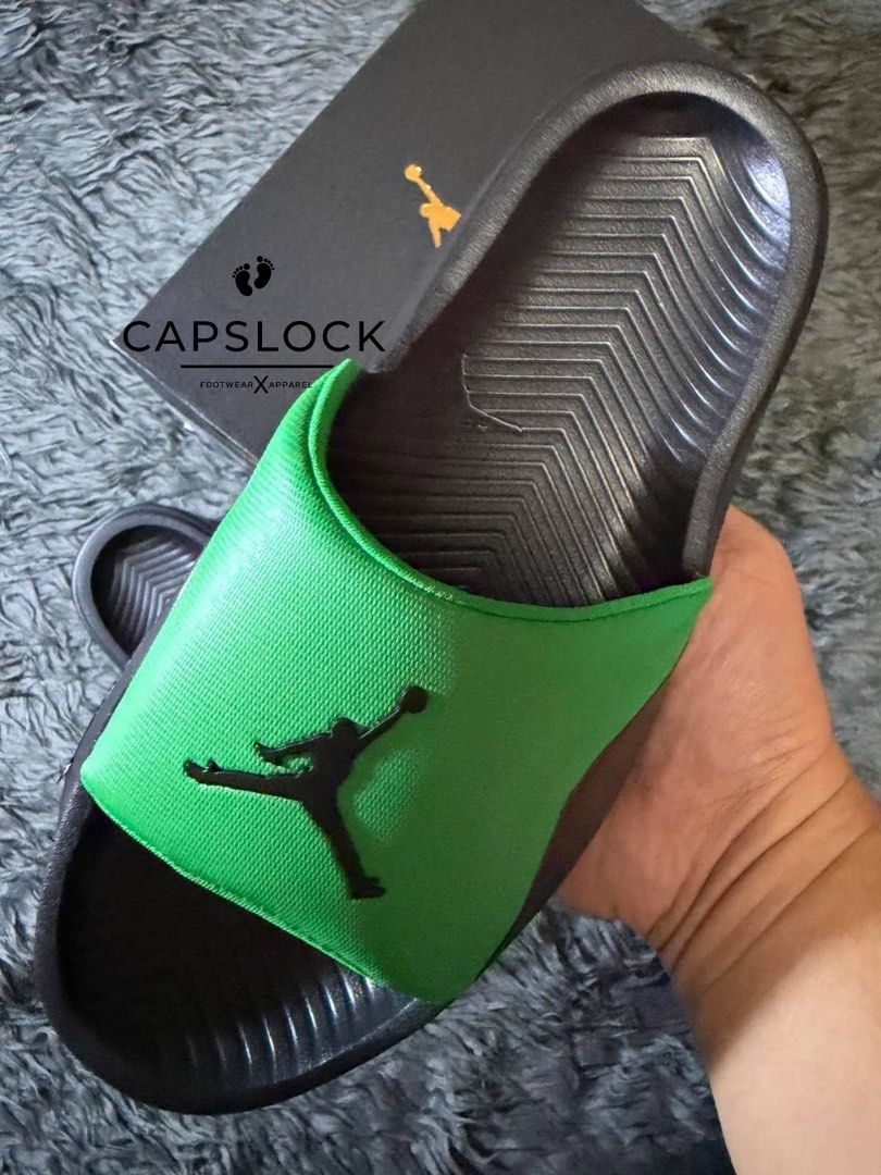 Jordan Franchise Slide (Category: Slippers & Slides) located in Manila. Submitted by caps.lock1 (Listing ID 1461393284, Image 2). Description: ✨ℕ𝔼𝕎 𝔸ℝℝ𝕀𝕍𝔸𝕃 ✨ 𝑱𝒐𝒓𝒅𝒂𝒏 𝑭𝒓𝒂𝒏𝒄𝒉𝒊𝒔𝒆 𝑺𝒍𝒊𝒅𝒆 ᴄᴏʟᴏʀ: ʟɪɢʜᴛ ɢʀᴇᴇɴ/ʙʟᴀᴄᴋ sɪᴢᴇ: 7/8/9/10/11 ᴜs ᴍᴇɴ ʙᴇʟᴏᴡ sʀᴘ: ₱1,500 ᴏɴʟʏ ▪️ᴏɴ ʜᴀɴᴅ▪️ʙʀᴀɴᴅɴᴇᴡ▪️ʟᴇɢɪᴛ💯 *𝐺𝑟𝑎𝑏 𝑦𝑜𝑢𝑟𝑠 𝑛𝑜𝑤.