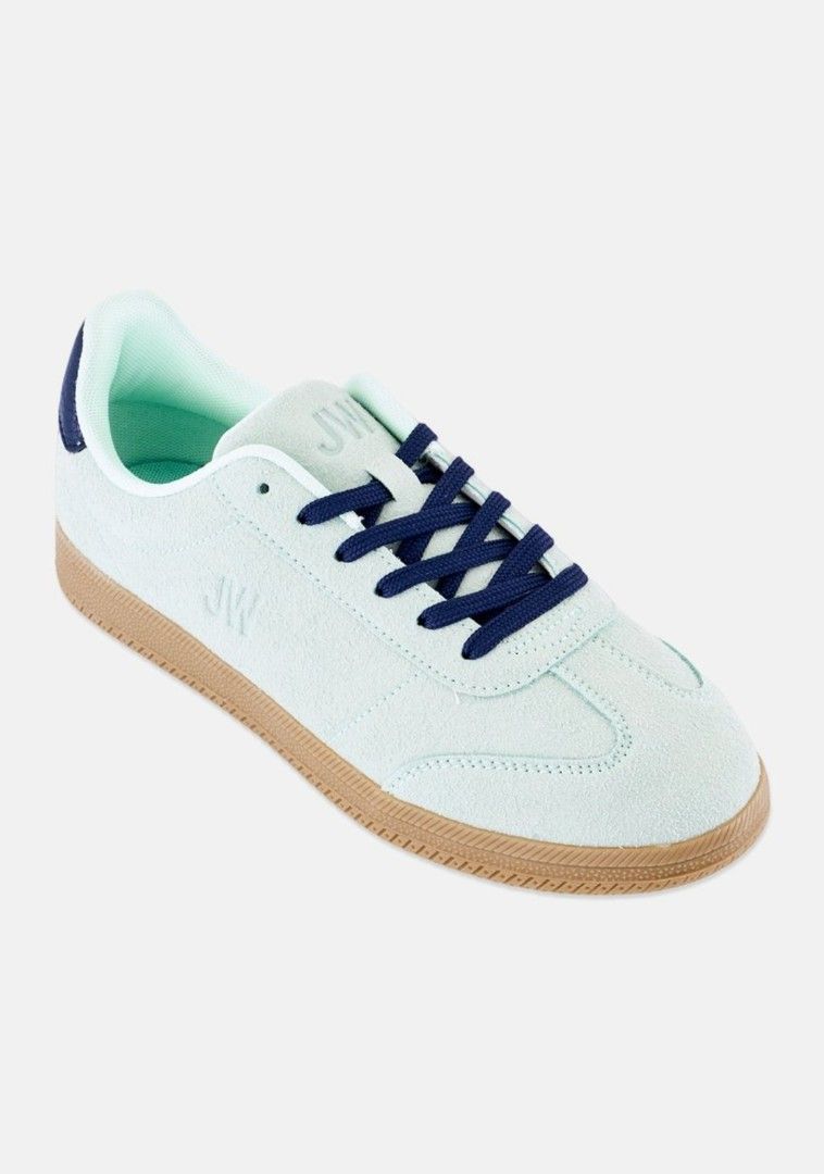 Jason Wu Sneakers (Category: Sneakers) located in Manila. Submitted by thechecklistph (Listing ID 1461516430, Image 1). Description: Brand new Jason Wu Sneakers for women Price: 799 Size: 6.5 US Color: mint green Material: suede No box from Dubai Pick up or shipping c/o buyer wear.