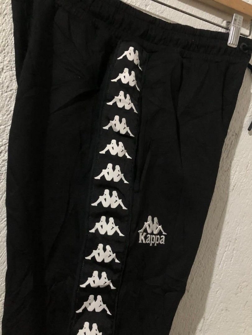 KAPPA BLACK TRACK PANTS 28/32(37) (Category: Joggers) located in Manila. Submitted by kuyanyo (Listing ID 1461548323, Image 3). Description: DM IF INTIRESTED EXCELLENT CONDITION NO ISSUE CAN DO SHIPPED VIA J&T OR IPALALAMOVE MO ANYTIME.