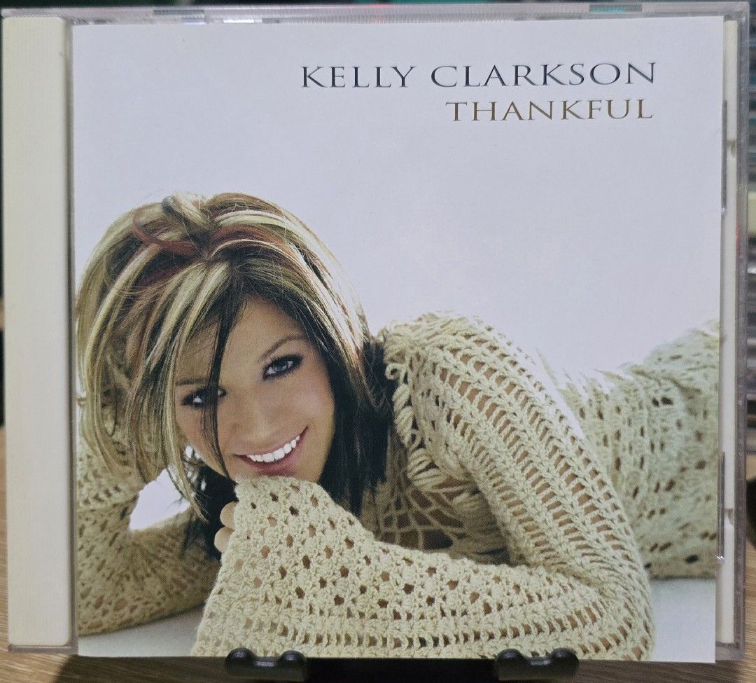Kelly Clarkson Thankful CD (Category: CDs & DVDs) located in Pasig City. Submitted by just.mel86 (Listing ID 1461506860, Image 1). Description: - Kelly Clarkson's "Thankful" album on CD. - Features her popular hit songs. - Ideal for fans of pop music. - Comes in a standard CD case with the disc included. - A great addition to any music collection..
