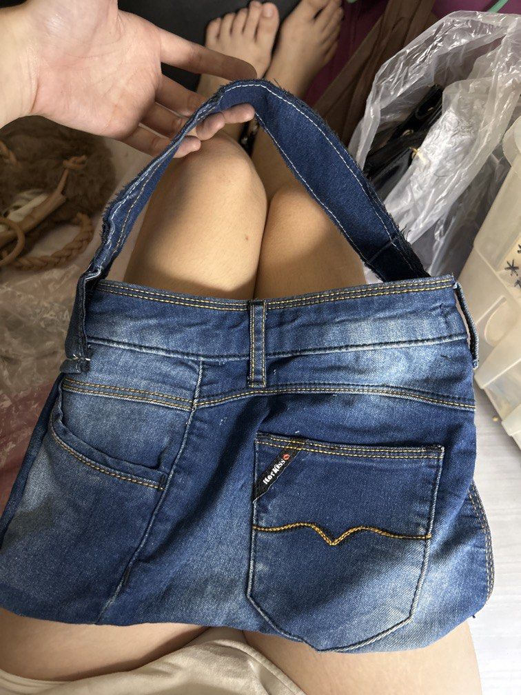 Kelly handmade upcycled denim bag (Category: Luxury Bags & Wallets) located in Muntinlupa City. Submitted by zleeks__ (Listing ID 1461484867, Image 2). Description: .