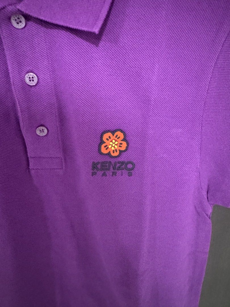 Kenzo Boke Flower Polo (Category: Tshirts & Polo Shirts ) located in Pasay City. Submitted by josec03 (Listing ID 1461400726, Image 2). Description: Barely used Kenzo Boke Flower Polo. Comes with the extra button. Purchased in Tokyo. .