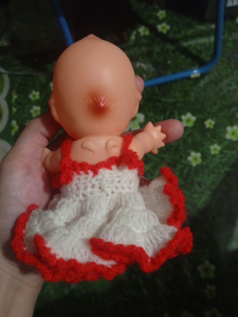 Kewpie doll (Category: Plushies & Soft Toys) located in Cainta. Submitted by ziannika28 (Listing ID 1461472360, Image 2). Description: Kewpie doll In good condition around 5 inches.