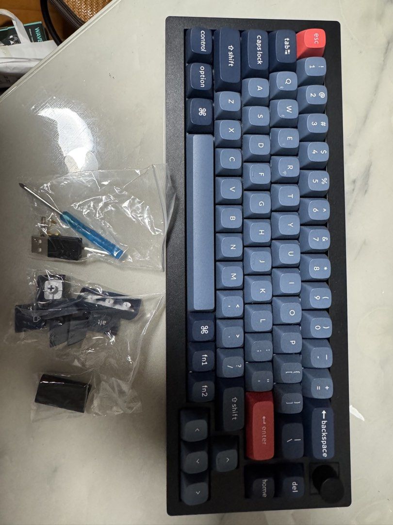 Keychron k2 max （分類：電腦鍵盤及相關產品）位於 Hong Kong。 由 hereiam5 提交（商品編號 1461472266，圖片 3）。簡介： Keychron v2 max。