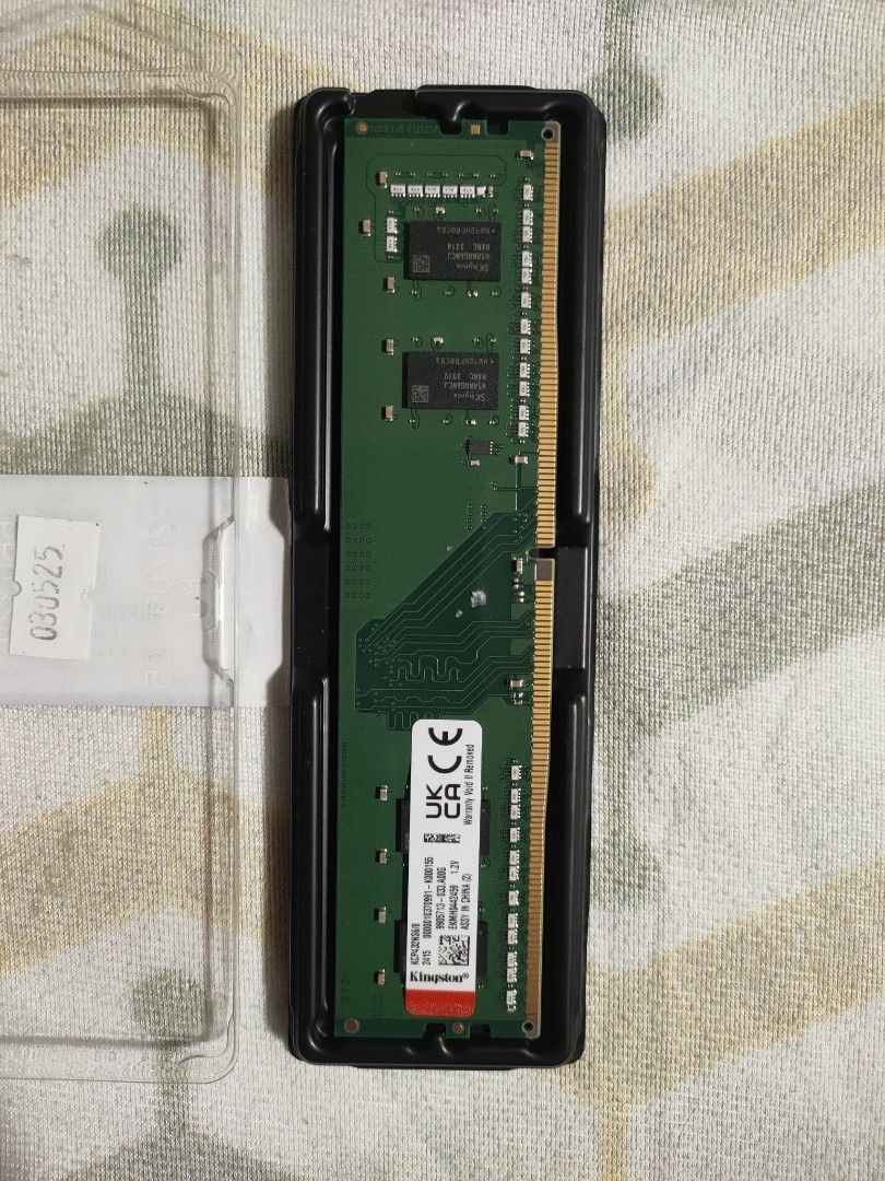 Kingston 3200mhz 8gb DDR4 (Category: Computer Parts) located in Batangas. Submitted by barronzski007 (Listing ID 1461443138, Image 1). Description: malvar, batangas location ko. 2 months palang nagagamit..