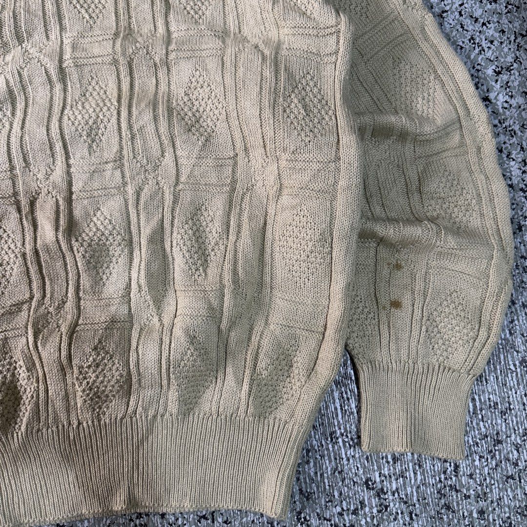 Knited Sweater (Category: Coats, Jackets and Outerwear) located in Baguio. Submitted by secondoption.ph (Listing ID 1461365365, Image 3). Description: Need wash only Size medium-large Length 27 Width 23.