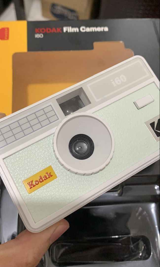 Kodak Film Camera i60 (Category: Cameras) located in Batangas. Submitted by lifewithxhan.ph (Listing ID 1461554612, Image 2). Description: - Kodak i60 reusable film camera - Comes in original packaging - Ideal for casual photography - Easy to use - Achieve a retro film look.