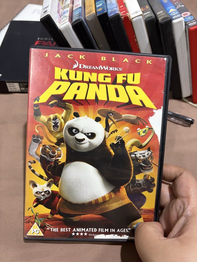 Kung Fu Panda DVD (REGION3) (Category: CDs & DVDs) located in Caloocan City. Submitted by gamegirl97 (Listing ID 1461384881, Image 1). Description: - DreamWorks Animation's Kung Fu Panda DVD - Stars Jack Black as Po - Bonus content: 'Dragon Warrior Training Academy' & 'Help Save The Wild Pandas' - Perfect for family viewing - Approx. 88 minutes running time.