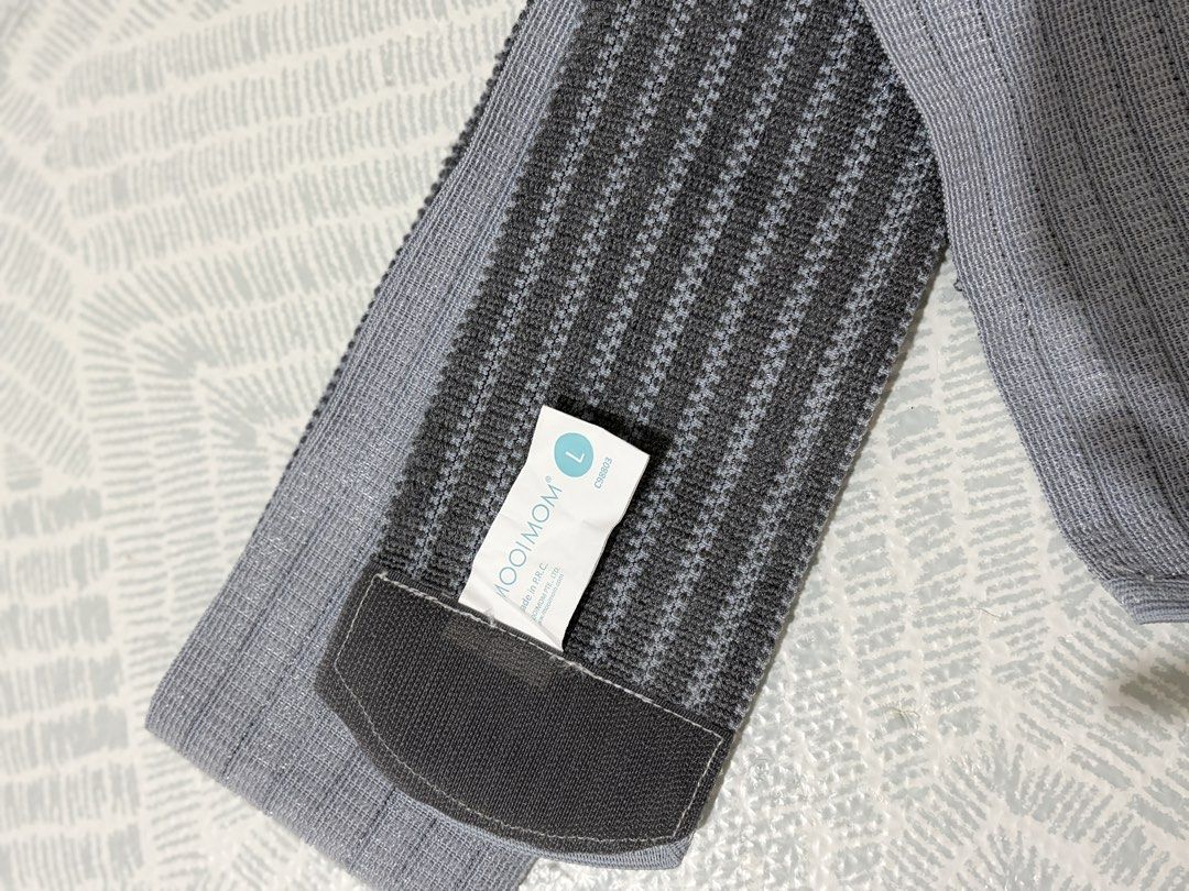 [L] Mooimom Bamboo Maternity Support Belt (Category: Maternity wear) located in Quezon City. Submitted by nikerlle (Listing ID 1461482913, Image 3). Description: - Size: L - Color: Grey - Material: Bamboo stretch 8/10 condition.