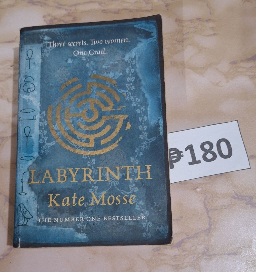 Labyrinth by Kate Mosse (Category: Storybooks) located in Taguig. Submitted by rd_bookcity (Listing ID 1461350579, Image 1). Description: - Bestselling novel: Labyrinth by Kate Mosse - Intriguing plot: Three secrets, two women, one Grail - Captivating and highly recommended read I have two copies.