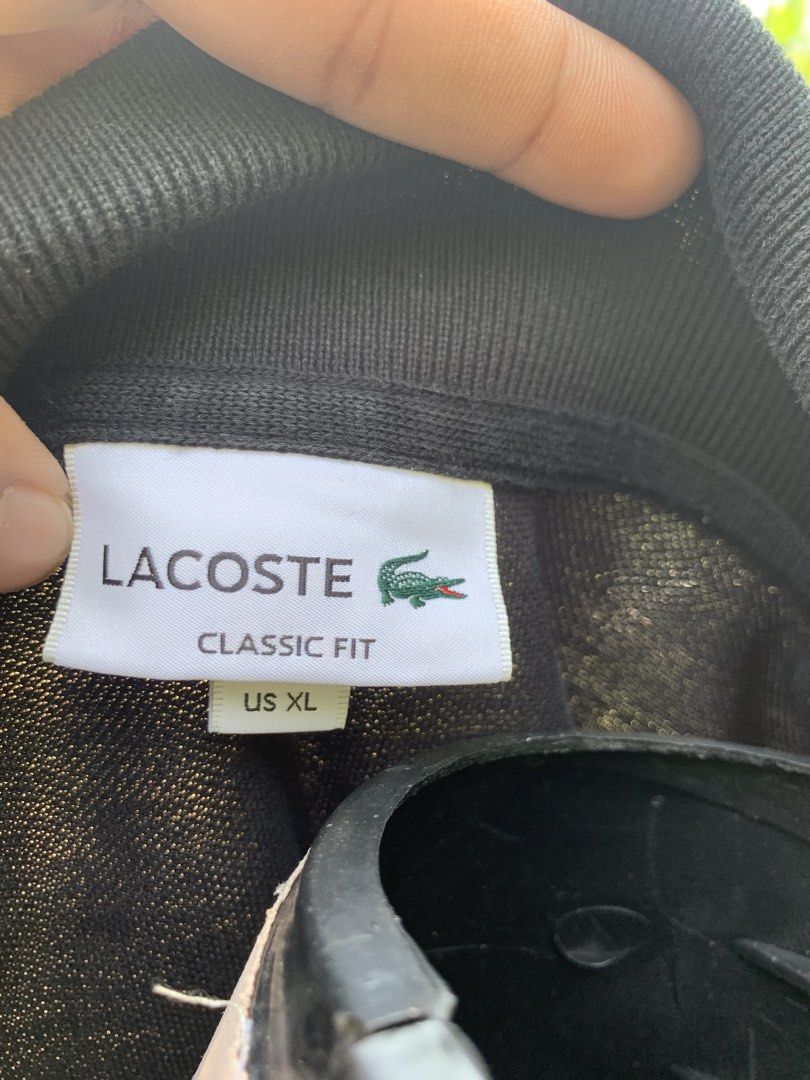 Lacoste (Category: Tshirts & Polo Shirts ) located in Alubijid. Submitted by braecel17 (Listing ID 1461522815, Image 3). Description: Lacoste Size XL Good condition Color rate 9.5/10 collar line .