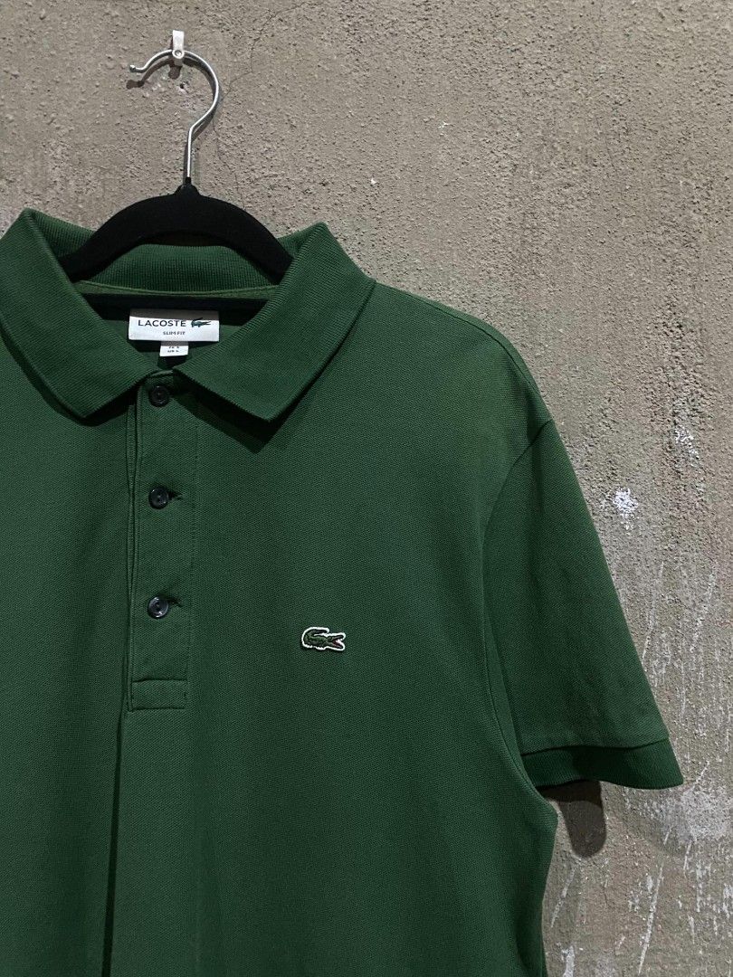 LACOSTE GREEN POLO (Category: Tshirts & Polo Shirts ) located in Bacolod City. Submitted by slurpy_thrift (Listing ID 1461516630, Image 2). Description: .