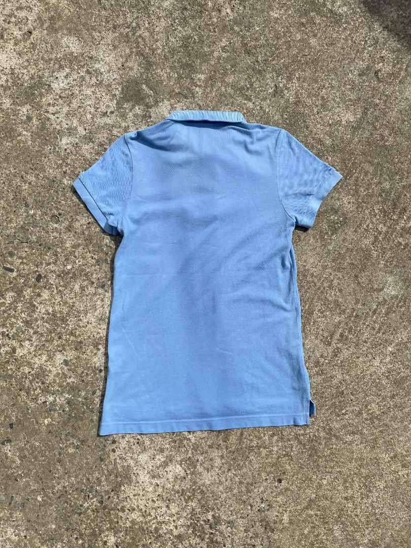 Lacoste Polo Shirt for teens (Category: Tshirts & Polo Shirts ) located in Cantilan. Submitted by random_stuff17 (Listing ID 1461424899, Image 2). Description: Lacoste for teens 12-14 years old ✅Like new Condition💯 ✅No Issue❗️ ✅Size⤵️ Width-16 Length front -25 Length back-26 Disclaimer: I'm not affiliated with any brands stated and showed, all rights are reserved to real and original brand owners. #notocopyrightinfringementintended.