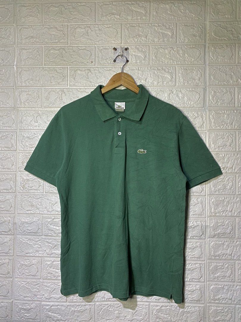 Lacoste Polo T-Shirt (Category: Tshirts & Polo Shirts ) located in Davao. Submitted by vanthriftfinds5 (Listing ID 1461465864, Image 1). Description: 📌No Issue 📌Good condition 📌Size” 6 on tag •Length: 27 •Width: 20.5 📌Color Rate 9.8/10 DM TO PURCHASE.📩 🏙️ Location: Davao City 8000 📌Shipping Nationwide. Payment First Basis. No COD. Can provide ids and vouch for your safety. Mode of payment: Gcash Delivery Courier: JNT EXPRESS,LBC 📌Likes, r
