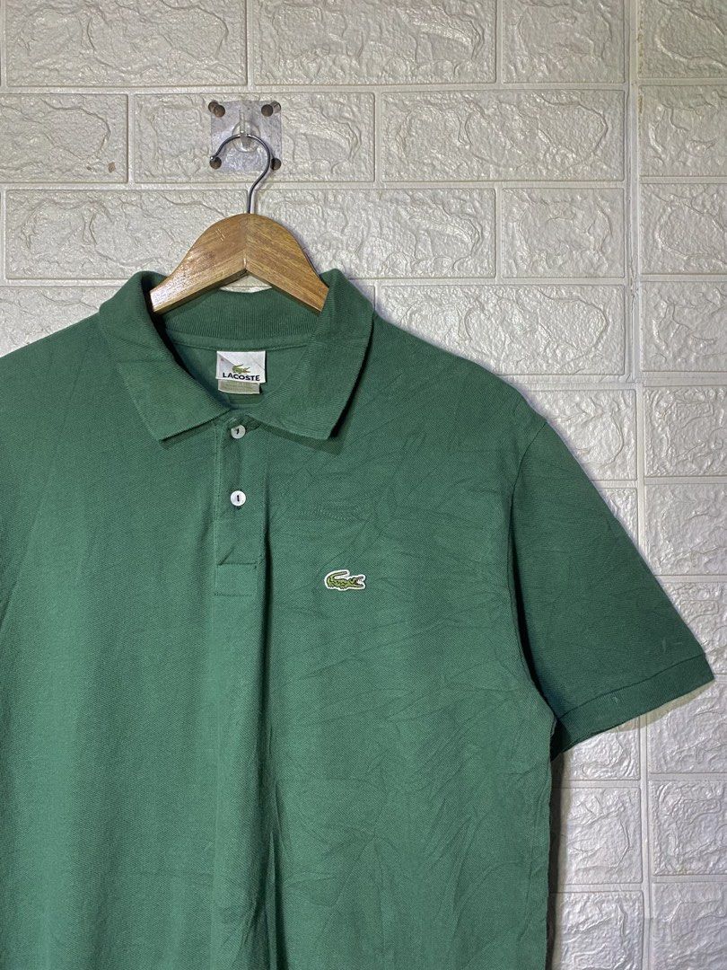 Lacoste Polo T-Shirt (Category: Tshirts & Polo Shirts ) located in Davao. Submitted by vanthriftfinds5 (Listing ID 1461465864, Image 3). Description: 📌No Issue 📌Good condition 📌Size” 6 on tag •Length: 27 •Width: 20.5 📌Color Rate 9.8/10 DM TO PURCHASE.📩 🏙️ Location: Davao City 8000 📌Shipping Nationwide. Payment First Basis. No COD. Can provide ids and vouch for your safety. Mode of payment: Gcash Delivery Courier: JNT EXPRESS,LBC 📌Likes, r
