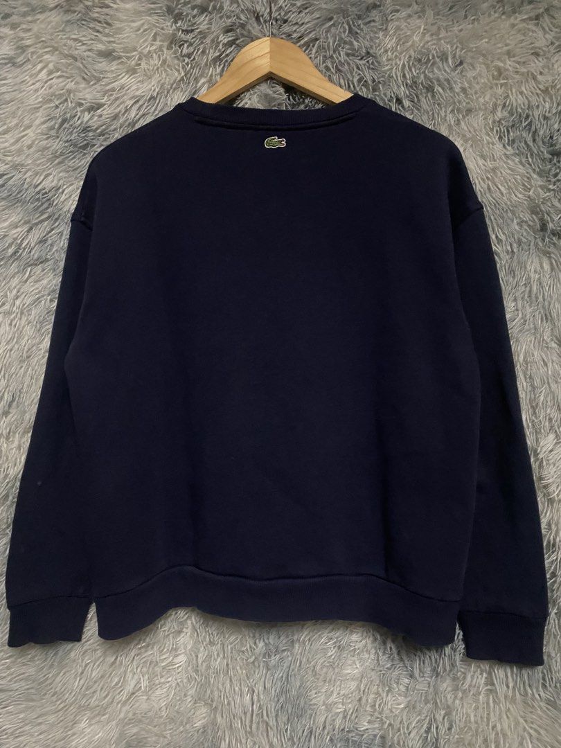 LACOSTE SWEATER (Category: Tshirts & Polo Shirts ) located in Cavite. Submitted by sammie_jhane (Listing ID 1461528062, Image 2). Description: LACOSTE SWEATER COMPLETE TAGS GOOD CONDITION DIMES WIDTH 22 LENGTH 23.5-24 🏷️749+SHIPPING FEE DASMARIÑAS CAVITE LOC.