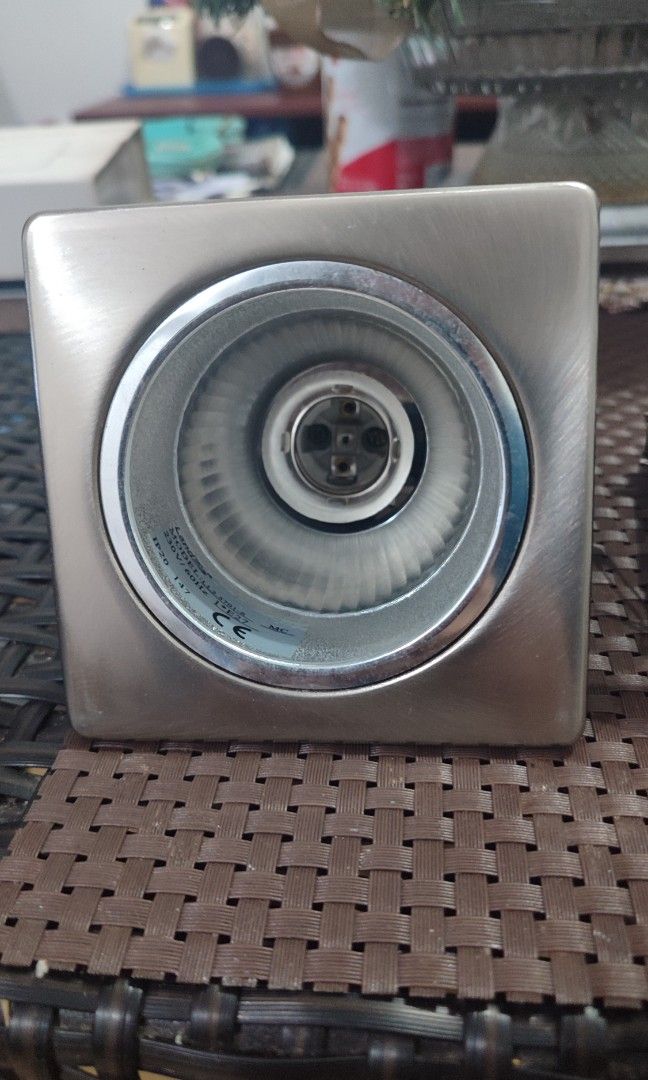 Landlite E27 Base Downlight Fixture Set for sale (Category: Lighting) located in Makati City. Submitted by alseastres2000 (Listing ID 1461461445, Image 2). Description: Landlite E27 Base Downlight Fixture for sale 3 pcs for P1000 kasama na yung cylindrical light housing (silver color) Never used Basic Info: Dimensions: 110mm x 110-145mm Colors - 2 metallic light and 1 white Cutout - 85mm Inner Diameter - 70mm Output Diameter - 110mm For sure buye