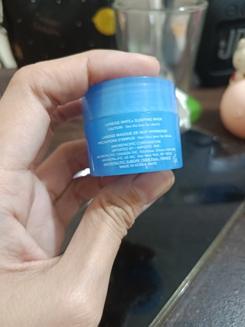 Laneige Water Sleeping Mask 15ml (Category: Face Care) located in Manila. Submitted by suguru.chan (Listing ID 1461451746, Image 2). Description: - Laneige Water Sleeping Mask - 15ml Travel Size - Hydrating Overnight Mask - Made in Korea - Ideal for trying out or for trips.
