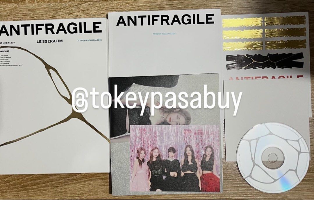LE SSERAFIM UNSEALED ALBUMS (Category: CDs & DVDs) located in Paranaque City. Submitted by tokeypasabuy (Listing ID 1461491076, Image 1). Description: DECLUTTERING 👌 READY TO SHIP 👌 OFFICIAL 👌 LE SSERAFIM UNSEALED ALBUMS (NO PHOTOCARDS) *MINIMAL DENTS ON THE OUTBOX OF THE ITEM 150 PHP EA MOP: Maribank/Bank Transfers MOD: SCO/JNT DM for Inquiries 😊 .