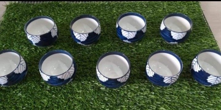 Leaf Pattern Cobalt Blue Tea Cup, 9pcs available - P75.00 each (Category: Coffee & Tea Tableware) located in Marikina City. Submitted by platesandthings (Listing ID 1461542003, Image 2). Description: Leaf Pattern Cobalt Blue Tea Cup, 9pcs available - P75.00 each.