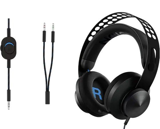 Lenovo H300 Stereo Gaming Headset (Category: Headphones & Headsets) located in Quezon City. Submitted by kimmypreloved29 (Listing ID 1461365318, Image 2). Description: - Lenovo H300 Stereo Gaming Headset - Color: Black with blue accents - Built-in inline microphone - Integrated volume control - Connectivity: 3.5mm jack - Ideal for gaming and general audio - Original box included.