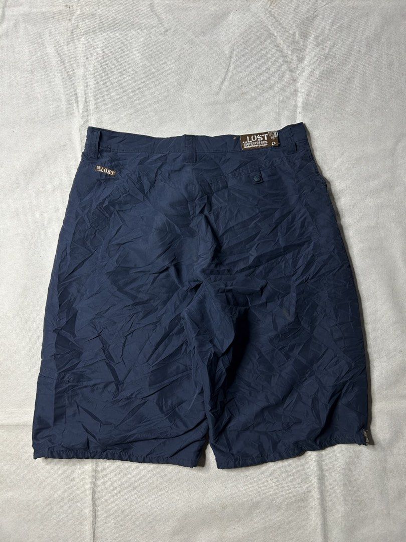 Lost Enterprises Nylon Boardshorts (Category: Shorts) located in Iloilo. Submitted by noy_thrift (Listing ID 1461464009, Image 3). Description: Lost Enterprises Nylon Boardshorts Waistline 34 Length 23 Leghole 11.5 Excellent Condition No Issue.