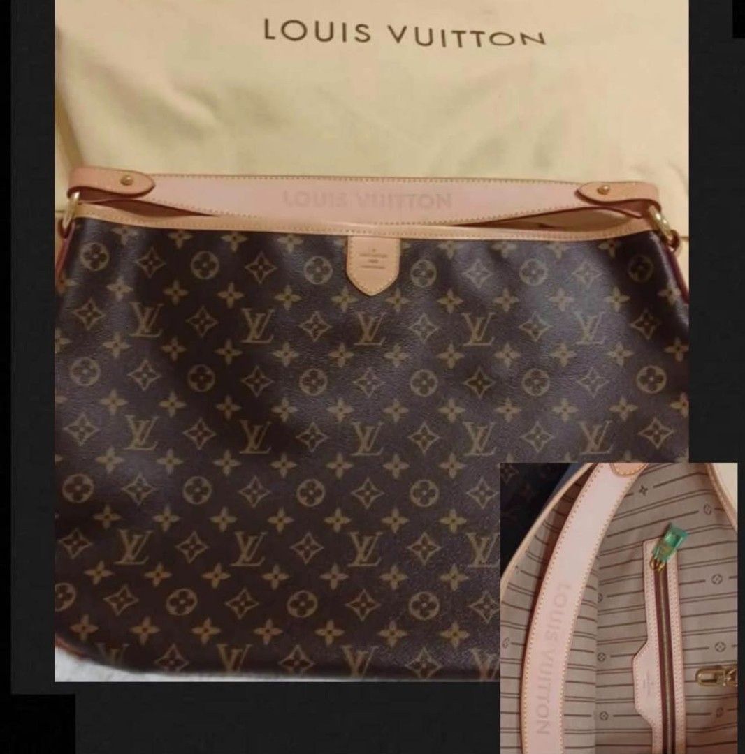 Louis Vuitton Monogram Canvas Shoulder Bag (Category: Luxury Bags & Wallets) located in Lucena. Submitted by amara211629 (Listing ID 1461381293, Image 1). Description: - selling for a friend -Authentic Louis Vuitton shoulder bag - Classic monogram canvas - Light pink leather trim and strap - Interior zippered pocket and multiple compartments - Dust bag included - Ideal for everyday use.
