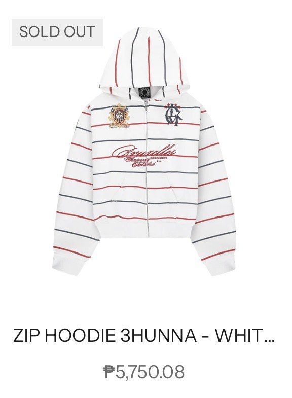 LUKAMACHAIN (Category: Hoodies) located in Antipolo. Submitted by sizzurpp.qp (Listing ID 1461512677, Image 3). Description: LUKAMACHAIN SIZE SMALL 5.7 SRP ANTIPOLO LOC SHIP JNT/LALAMOVE.