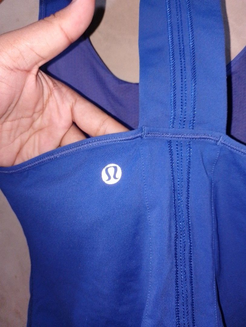 Lululemon Tank Top (Category: Activewear) located in Carmen. Submitted by fukqueazz (Listing ID 1461543807, Image 3). Description: Size S / Measurements: W 15 / L 25 Good Condition Cut Tags but authentic ( Already Washed the stain ) 📍Cebu JnT Express Moo:Gcash.