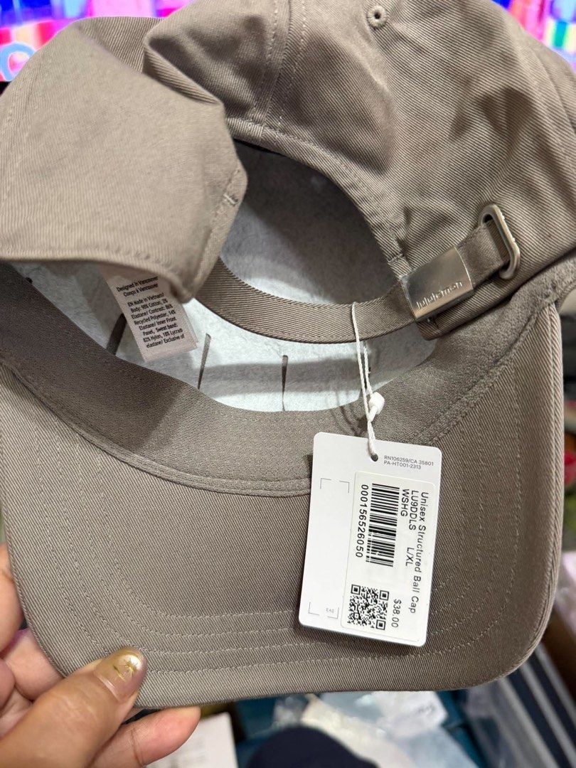 Lululemon Unisex Structured Ball Cap (Category: Activewear) located in Cavite. Submitted by xoxomhai (Listing ID 1461342813, Image 2). Description: ✨ FOR SALE — ON HAND! ✨ 💯 100% ORIGINAL LULULEMON 🧢 Lululemon Unisex Structured Ball Cap • Unisex design • Structured fit • Adjustable metal buckle strap • Easy to adjust for a secure, comfortable fit 🔥 ₱1,500 EACH ONLY! 🔥 📦 ON HAND — READY TO SHIP! ✨ Perfect for running, workouts, travel & every