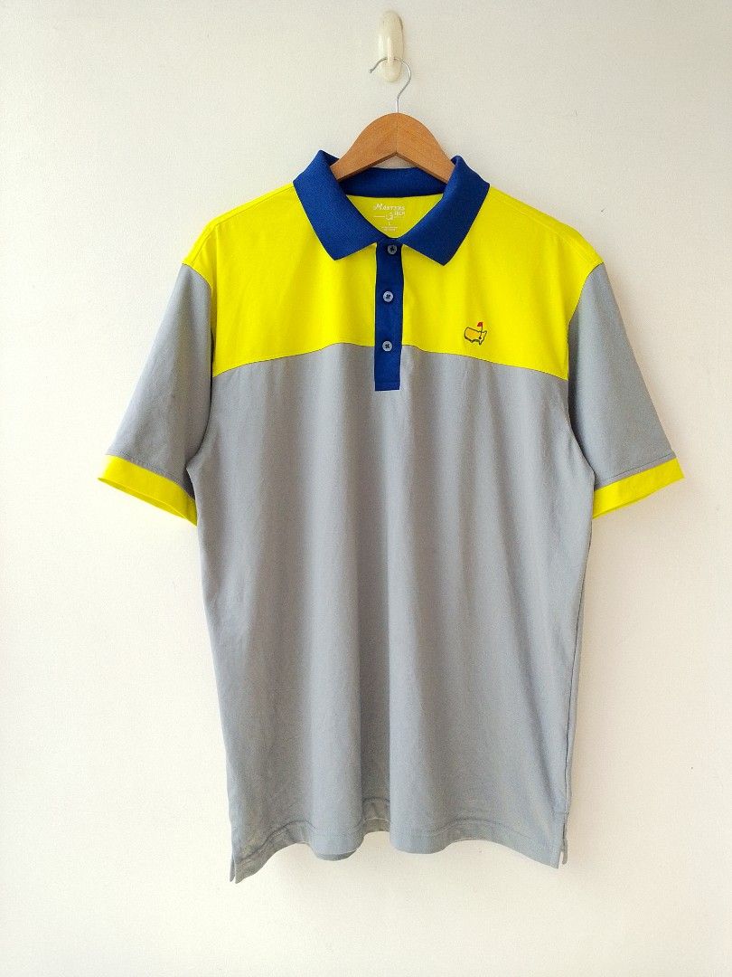 Masters Tech Golf Polo Shirt Augusta Performance Large (Category: Tshirts & Polo Shirts ) located in Taytay. Submitted by elegant.revival (Listing ID 1461508309, Image 2). Description: Excellent condition No Issue Dimes 29L x 23w Size Large Condition 9.8/10 Shipping Nationwide ‼️.