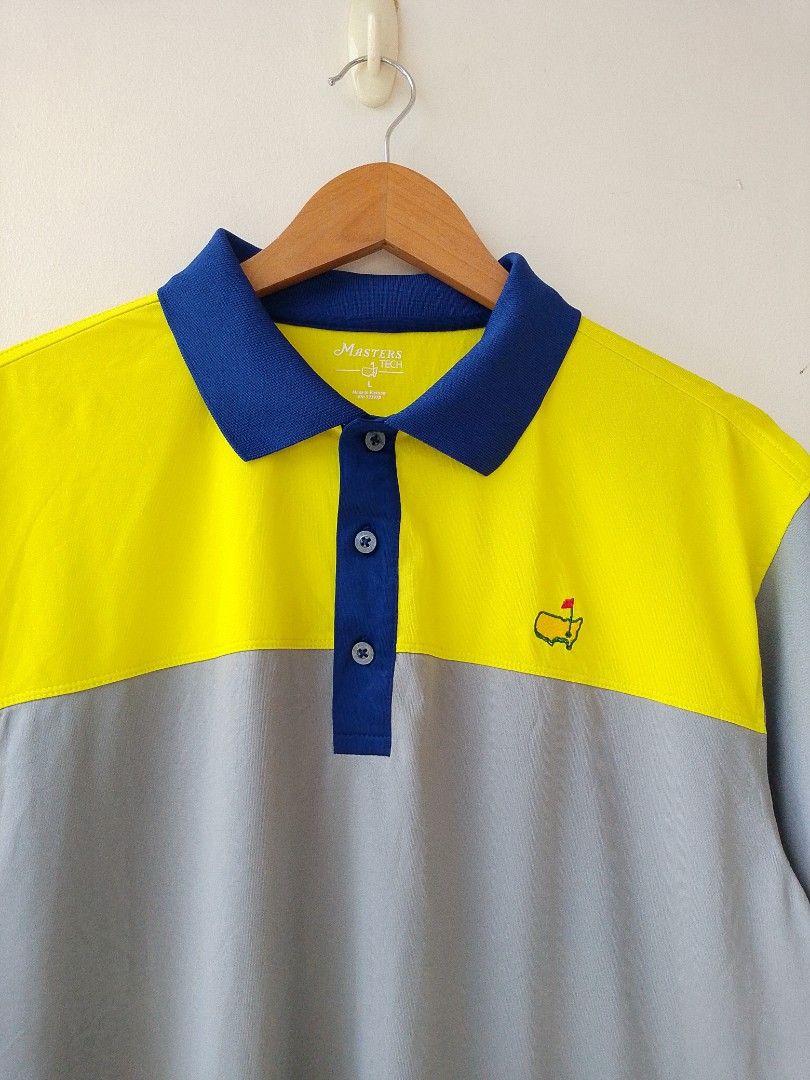 Masters Tech Golf Polo Shirt Augusta Performance Large (Category: Tshirts & Polo Shirts ) located in Taytay. Submitted by elegant.revival (Listing ID 1461508309, Image 3). Description: Excellent condition No Issue Dimes 29L x 23w Size Large Condition 9.8/10 Shipping Nationwide ‼️.